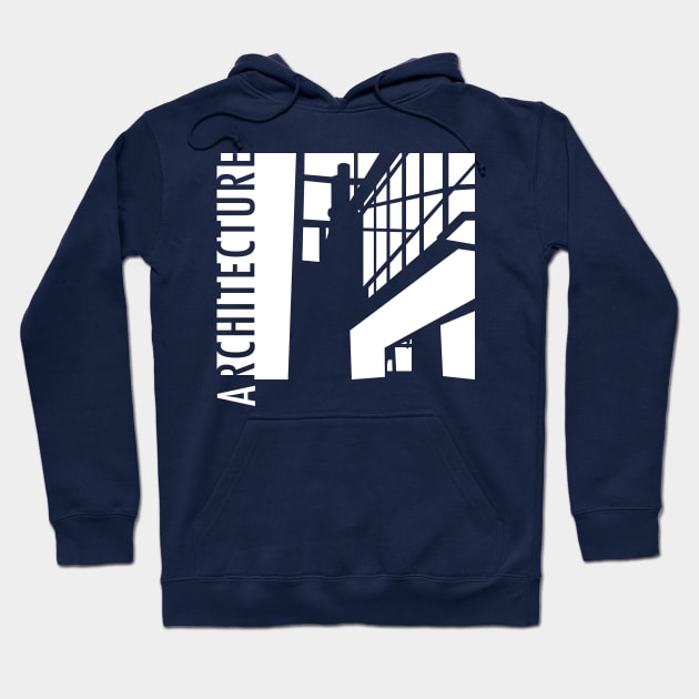 Modern Architecture City Building Hoodie by callingtomorrow
